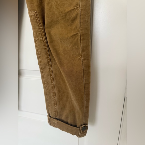 Mica Denim WESTE Utility Pants Brown Cargo Cuffed 29 - Picture 3 of 9